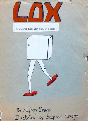 Stephen's very first picture book, age 11.