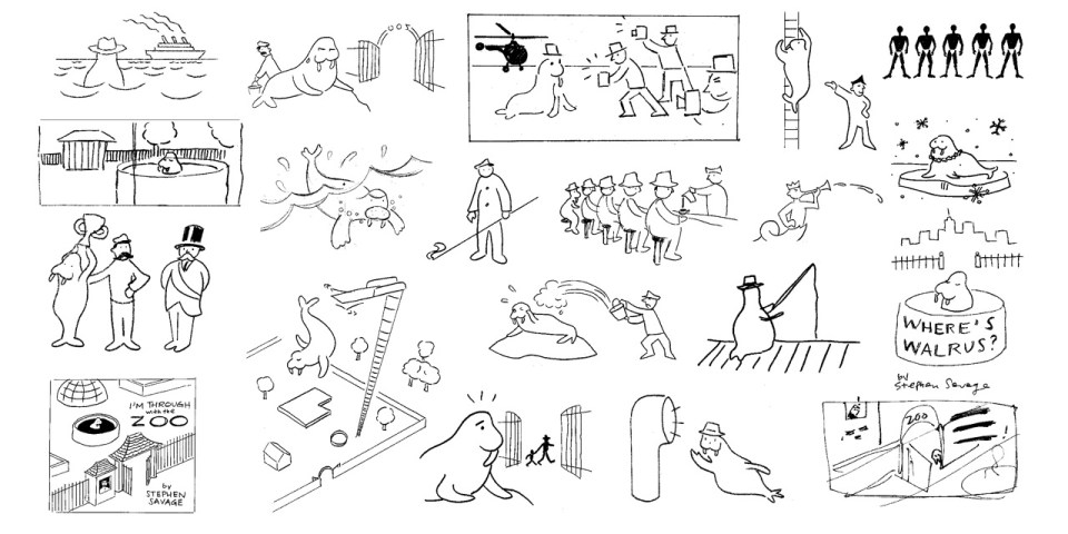 "Lots of trial and effort goes into making the work look effortless and spontaneous."