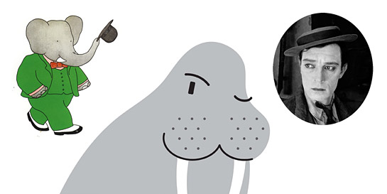 "Walrus has a little Babar and Buster in him."