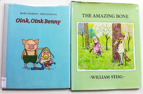 william-steig-amazing-bone-olof-landstrom-oink-oink-benny