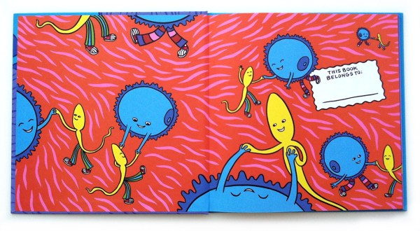 Front end pages for What Makes a Baby.