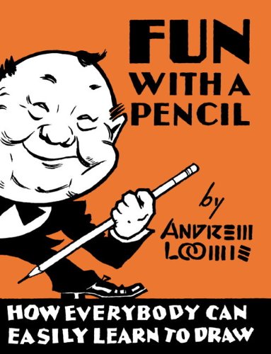 Cover from Fun With a Pencil. Brett Helquist says "If you buy one book on drawing, buy this."