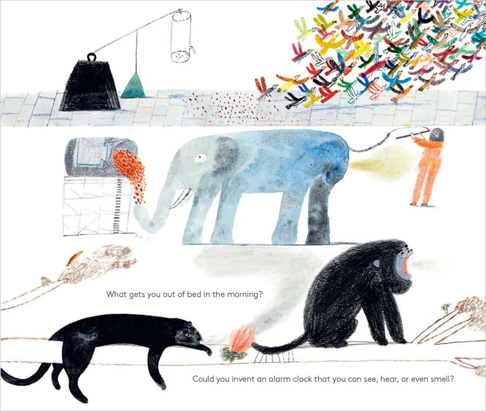 Illustration from A World of One's Own by Laura Carlin