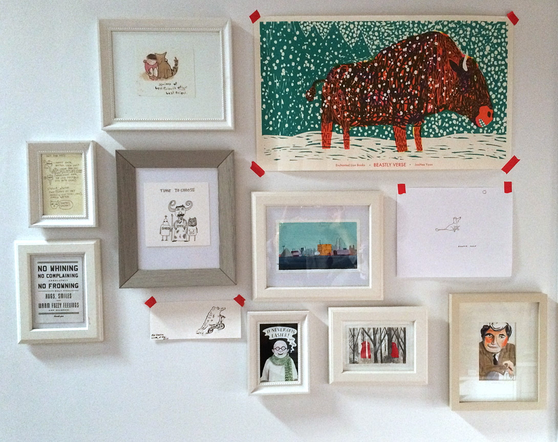 Dasha Tolstikova's Brooklyn studio