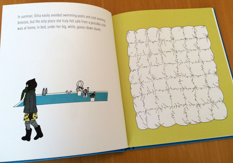 Page spread from Stina. 